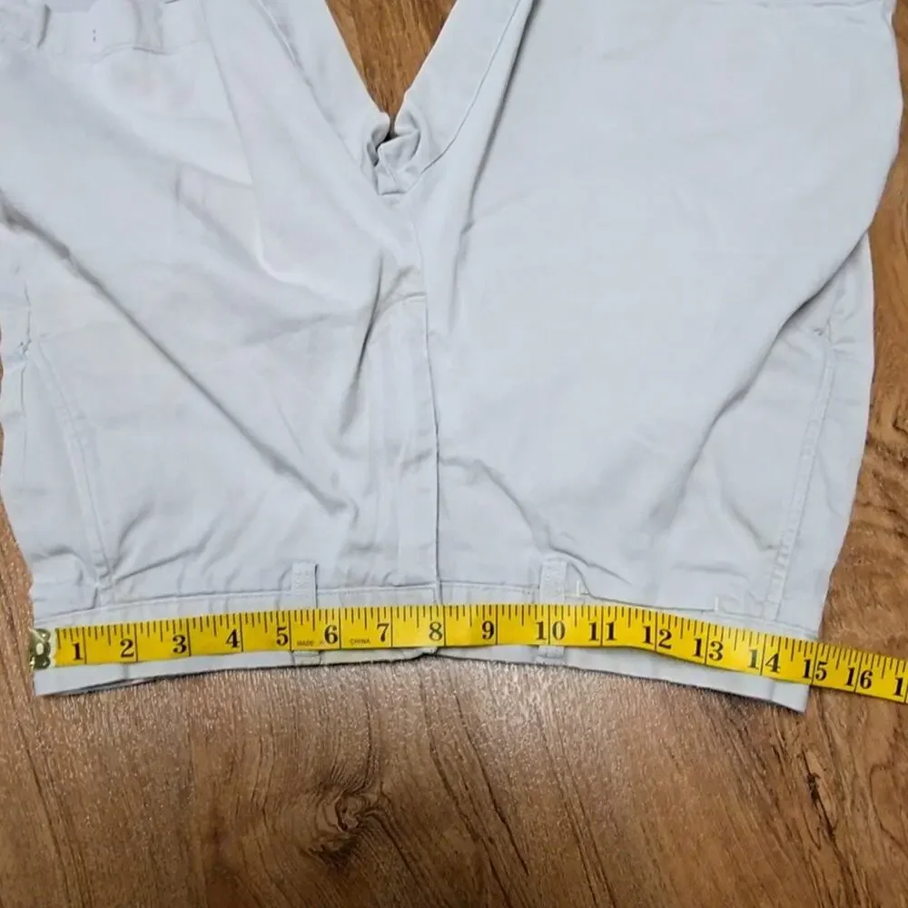 Polo Ralph Lauren Mens Chino Shorts Light Gray 100% Cotton Size 30